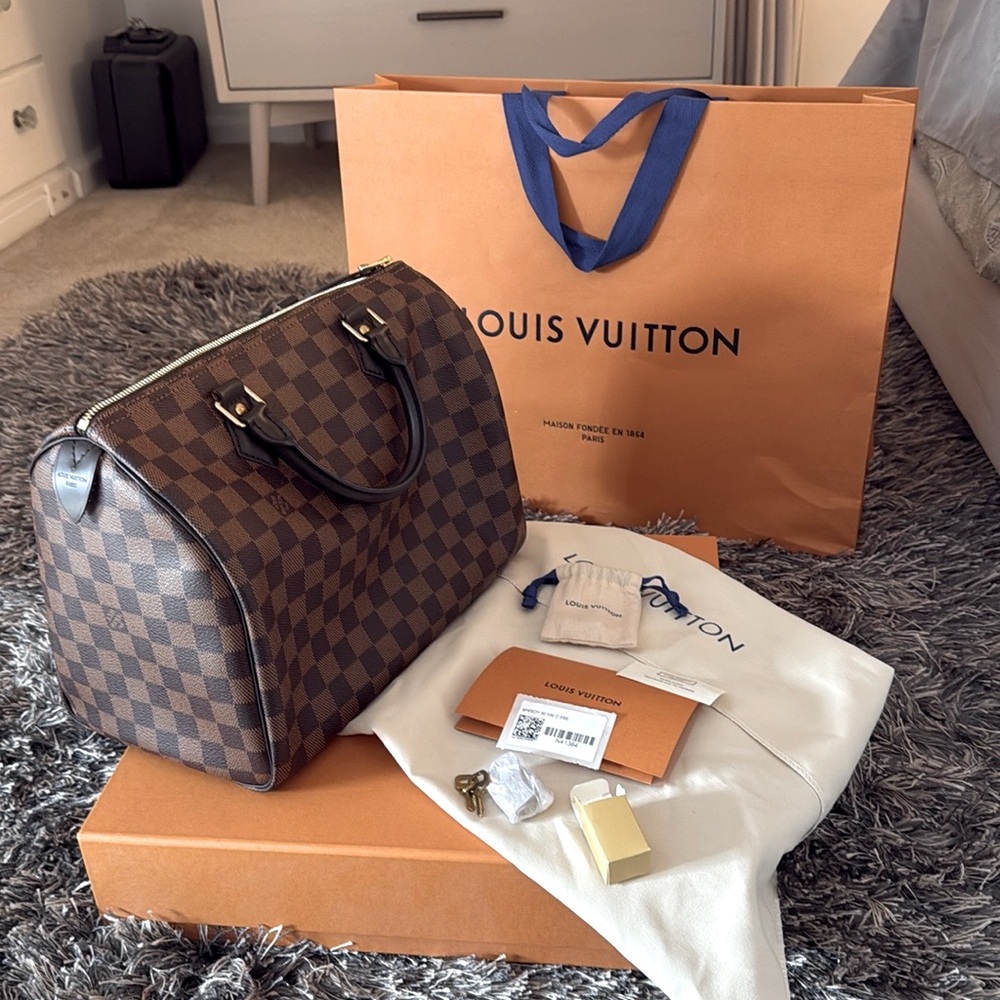 Louis Vuitton 2019 Damier Ebene Speedy 30